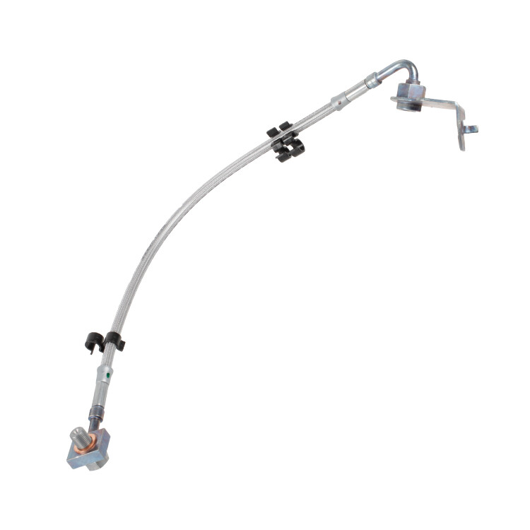 Front Flexible Brake Hose Lh, Front Flexible Brake Hose   Left Hand. Stainless S
