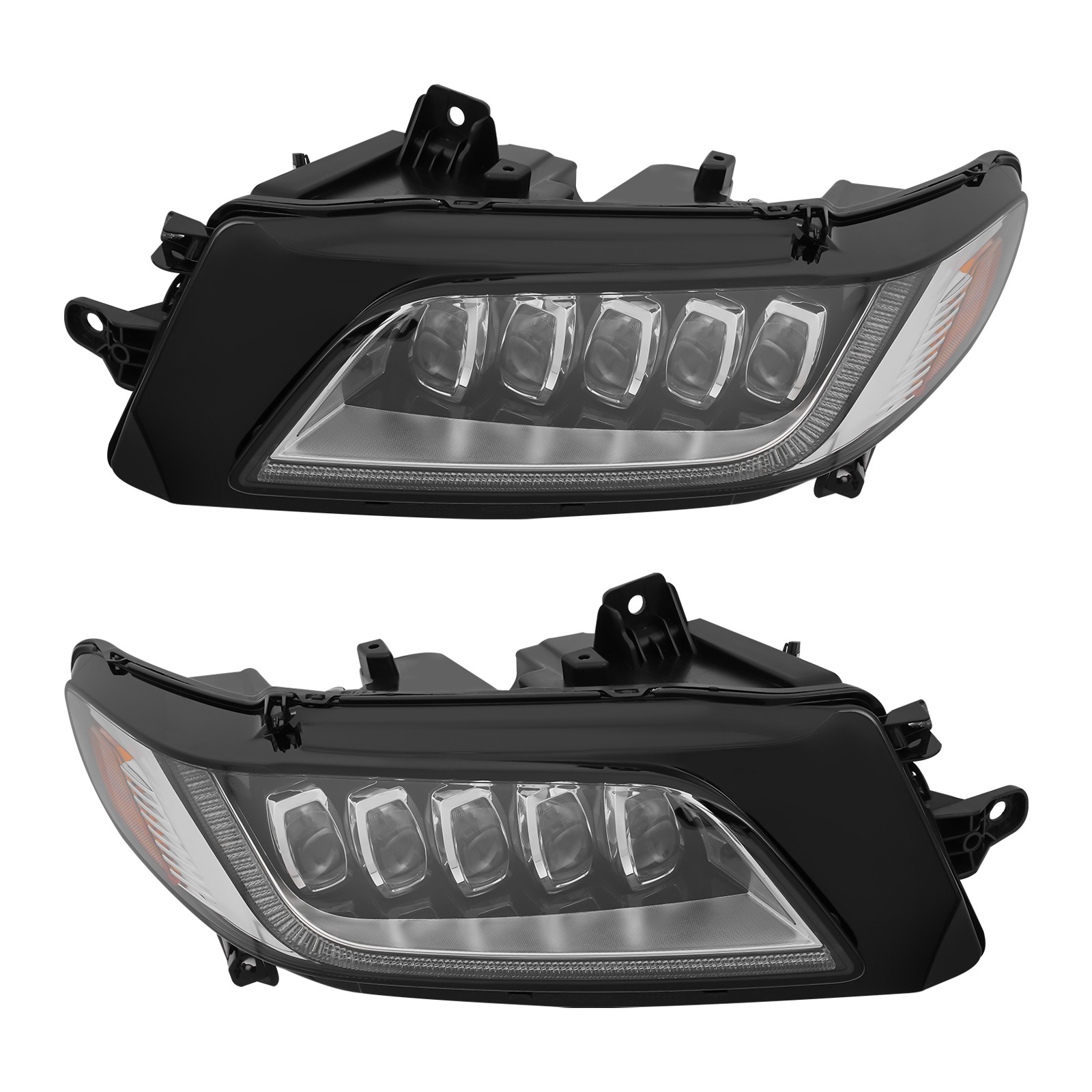 Right/Left Side Headlight Headlight For 2017-2020 Lincoln Continental LED Models