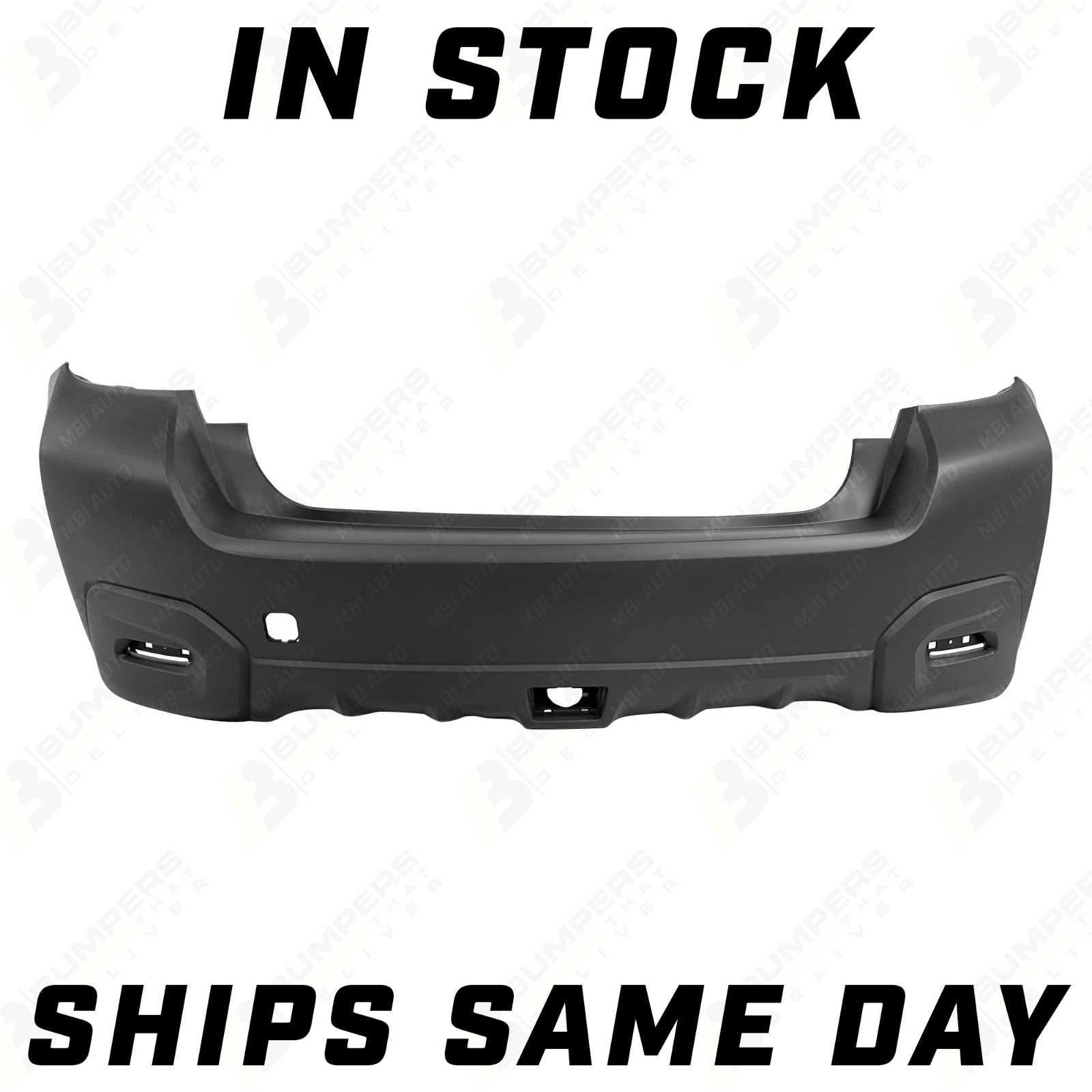 NEW Primered - Rear Bumper Cover Replacement for 2013-2017 Subaru XV Crosstrek