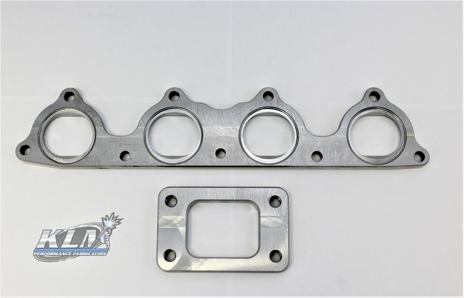 KLM Honda B-Series 1018 Steel Head Flange with KLM T3 Open Turbo Flange Combo KLM Honda B-Series 1018 Steel Head Flange with KLM T3 Open Turbo Flange Combo