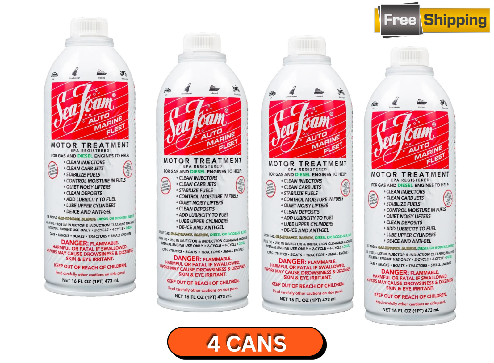 Sea Foam SF16 Motor Treatment Automotive Additive, 16 oz 