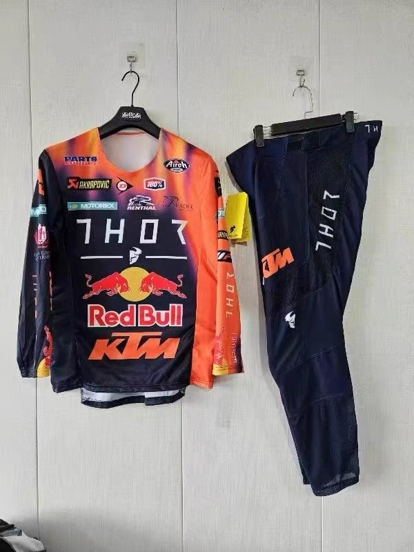 2024 Thor KTM Motocross Racing Gear Set Jersey/Pants Combo MX ATV Suit