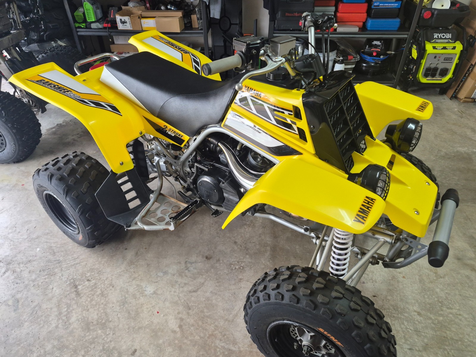 Yamaha Banshee 2006 50th anniversary Plastics Fenders Full Kit
