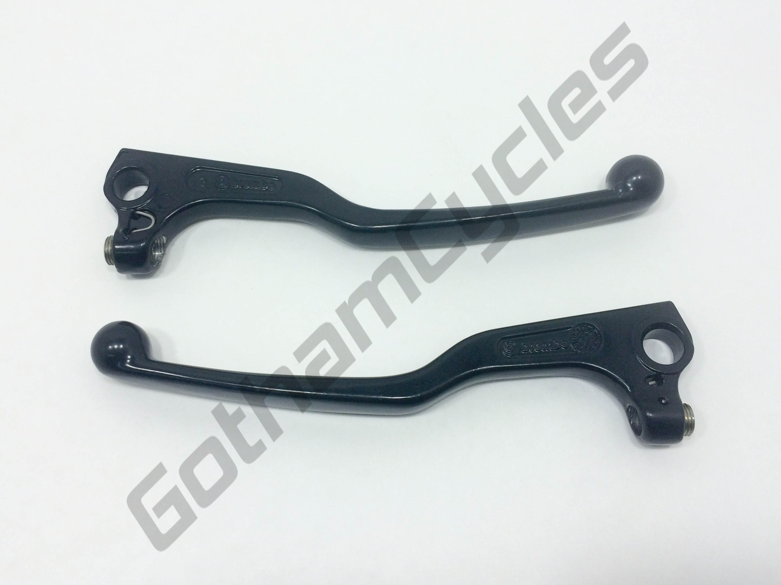 OEM Ducati Front Brake & Clutch Master Cylinder Pump Black Lever Set Pair