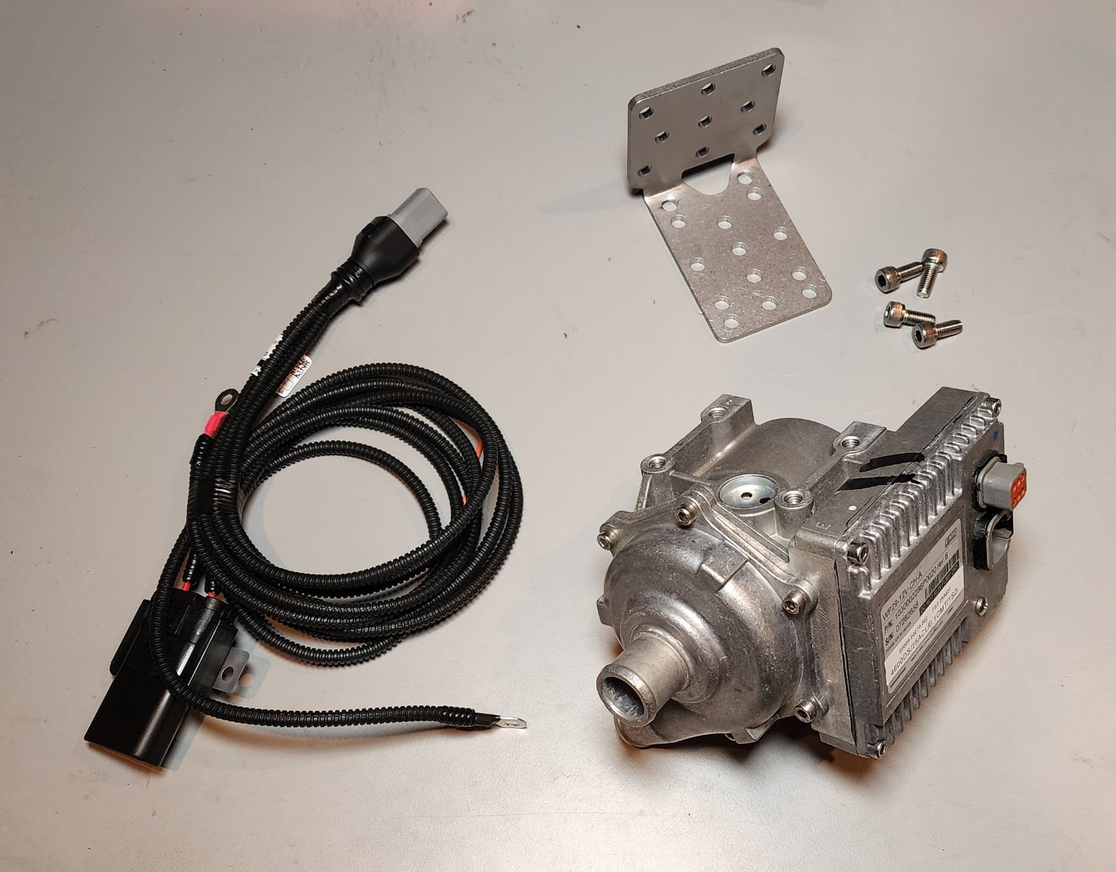 Stewart EMP WP29 12V Electric Water Coolant Intercooler Pump w Harness & Bracket