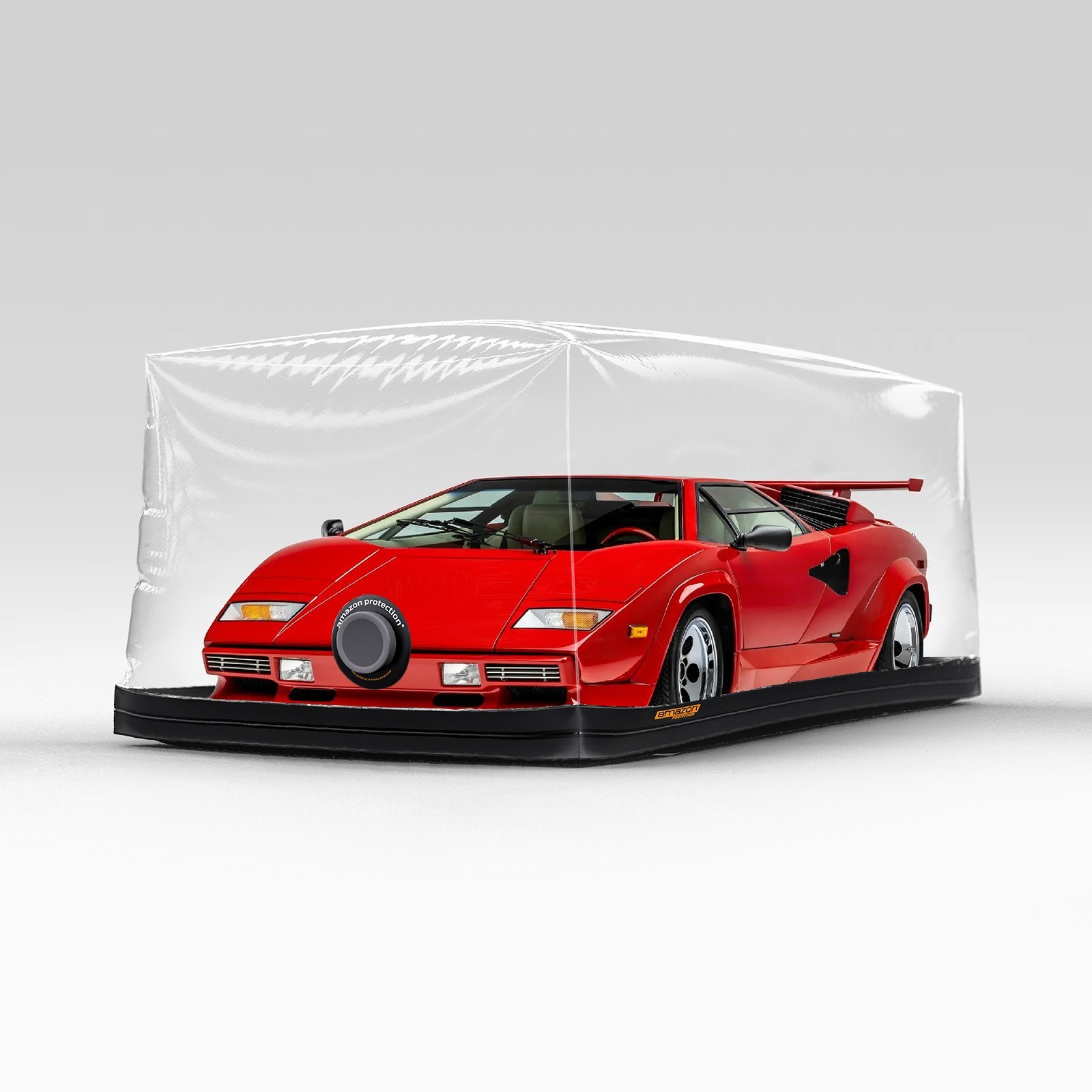 Premium Indoor Capsule Car Cover Fit for Lamborghini Countach 5000 QV Premium Indoor Capsule Car Cover Fit for Lamborghini Countach 5000 QV