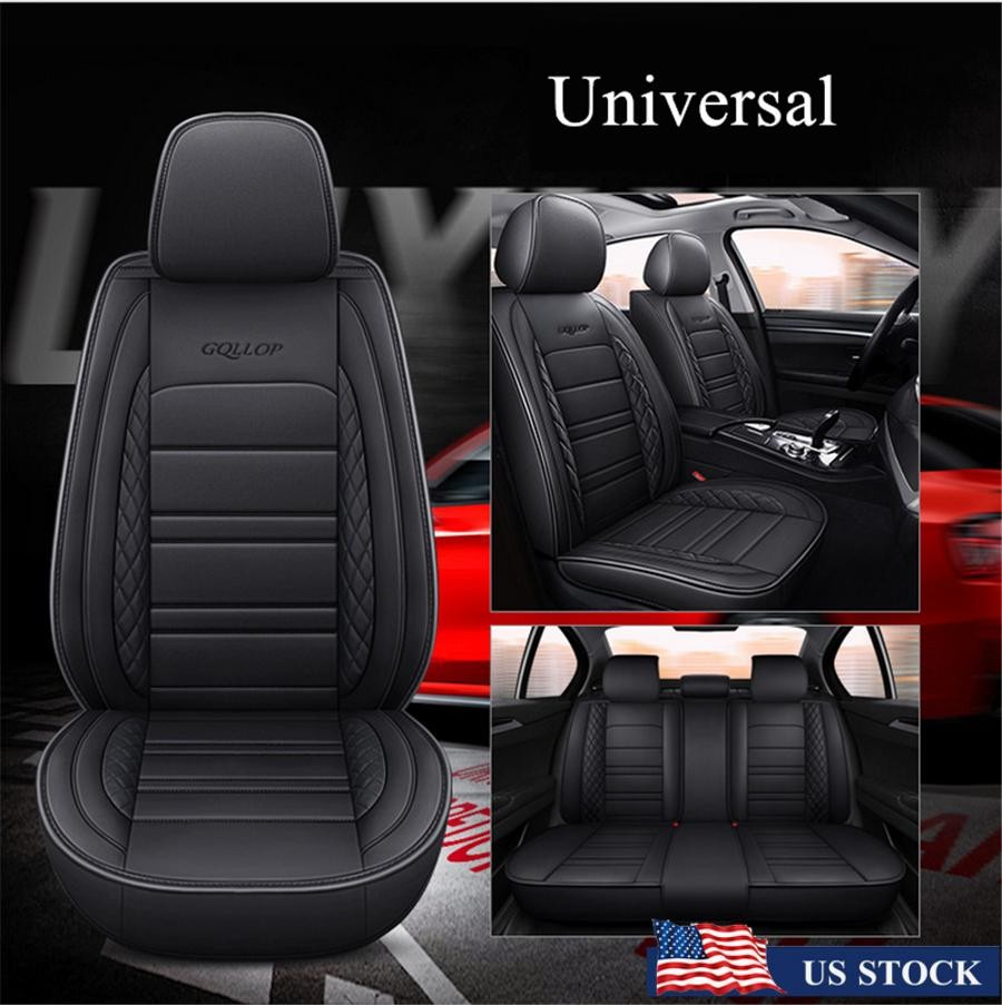 5D Car Cushion Seat Covers Car-styling Full Surrounded Front+Rear Cushion 5-Seat