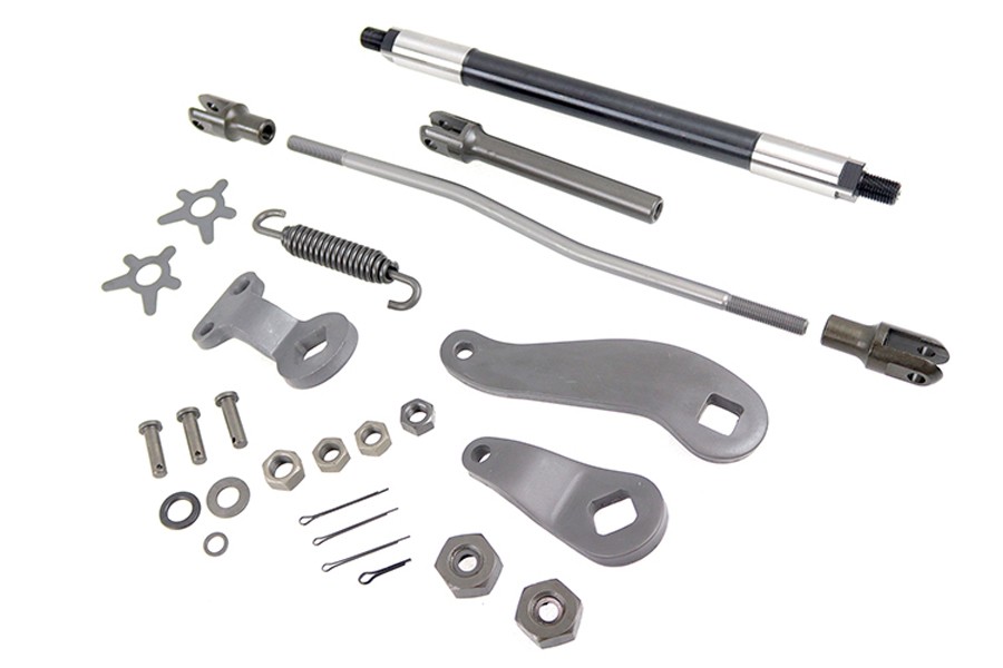 Mechanical Brake Kit Parkerized for Harley-Davidson