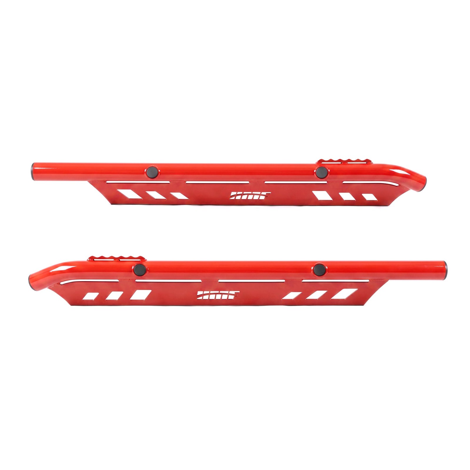HMF Rock Sliders for Polaris RZR 200 (22-26) Red - Indy