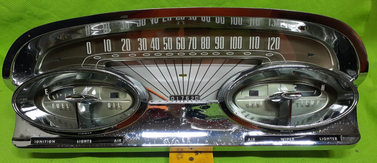 59 Edsel Dash Instrument Cluster Gauges Speedometer Ranger Corsair TESTED
