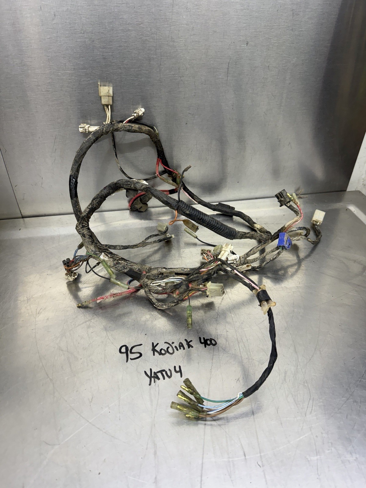 93 94 95 Oem Yamaha Kodiak 400 YFM400FW 4x4 Main Engine Wiring Harness