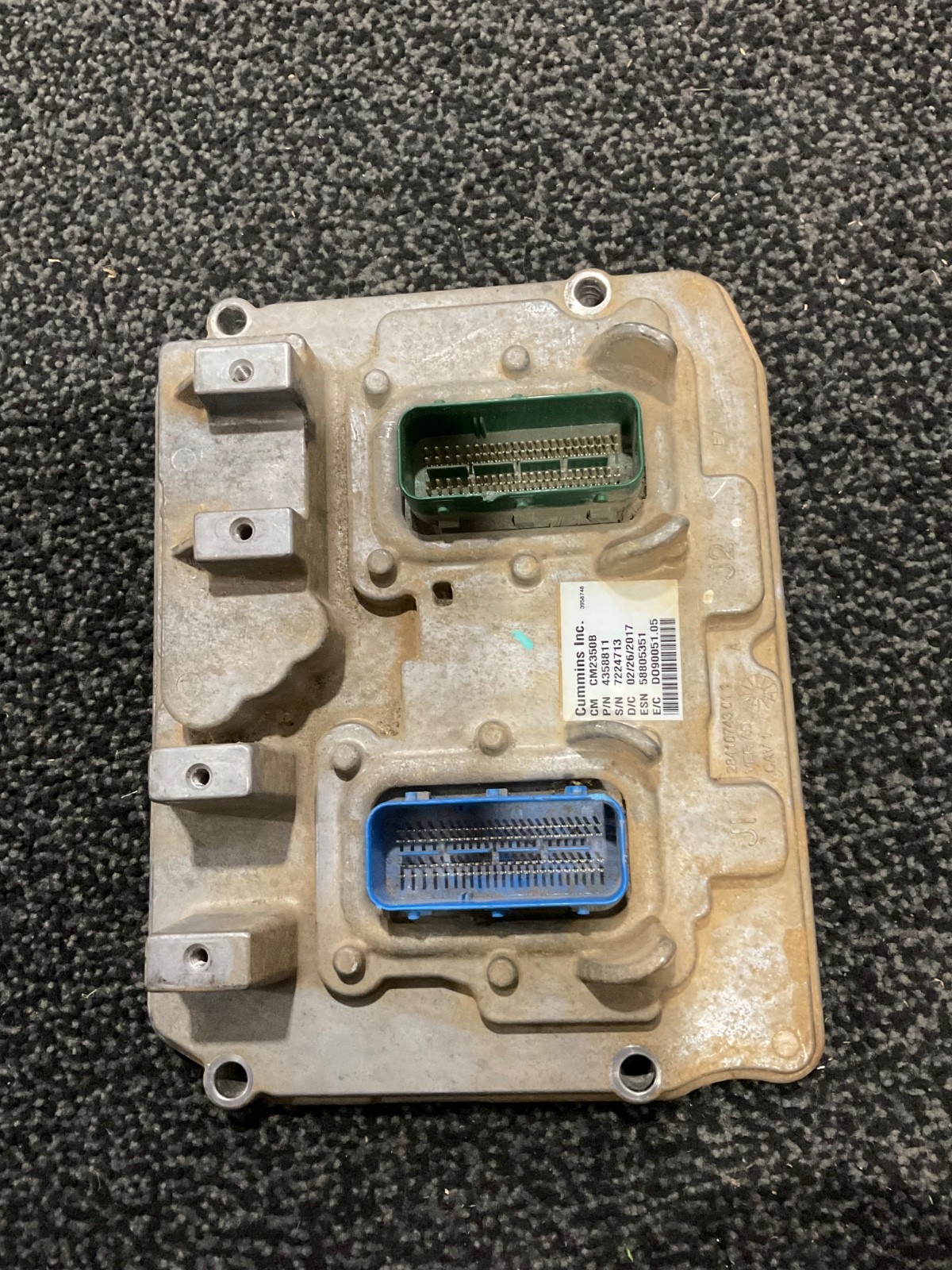 Used OEM 2016-17 Ram 6.7L Cummins Engine Control Module CM2350B ECM ECU 4358811