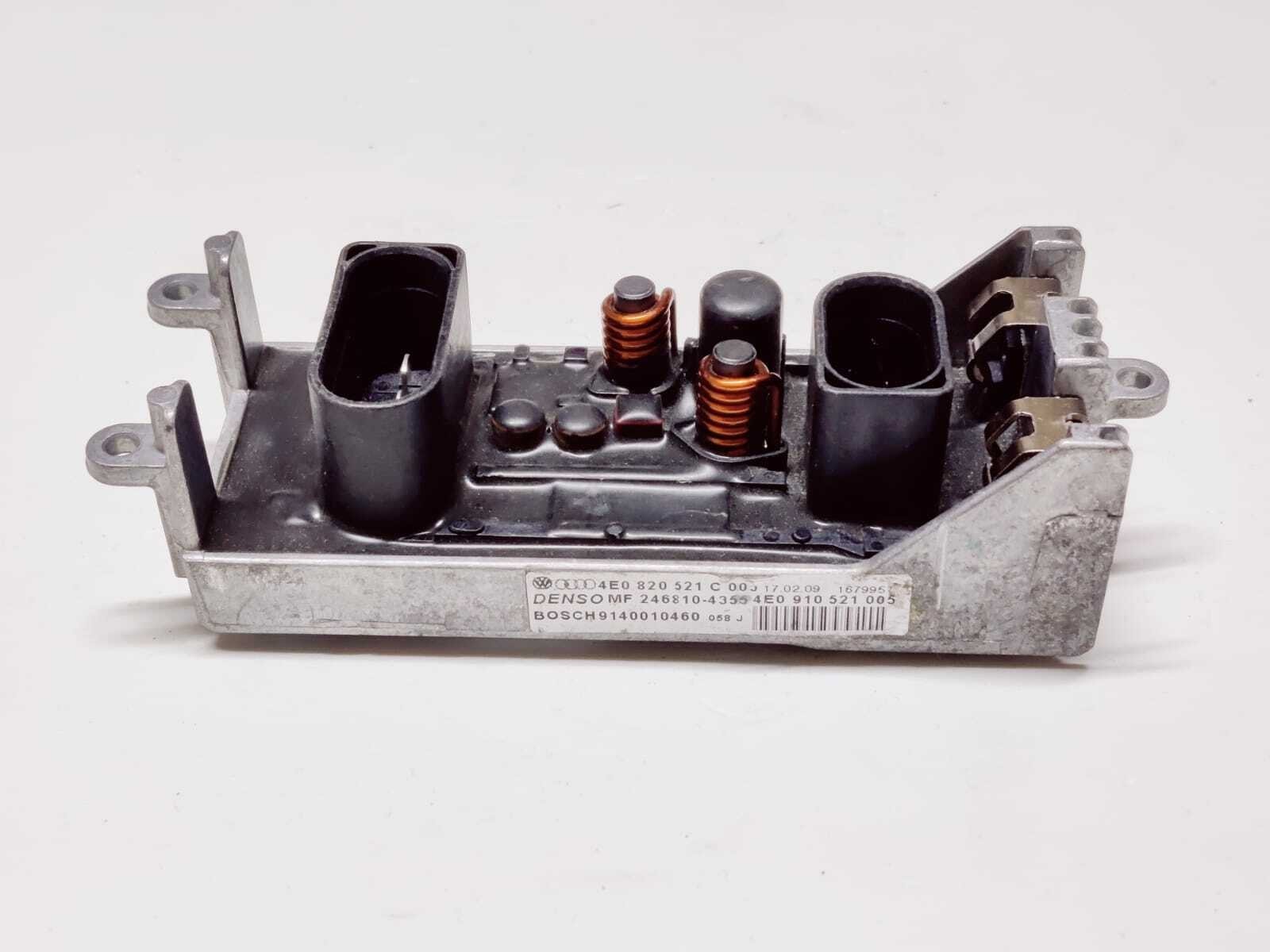 Audi A8 D3 4E Heater Blower Motor Resistor Regulator Control Unit OEM 03-10 NEW 