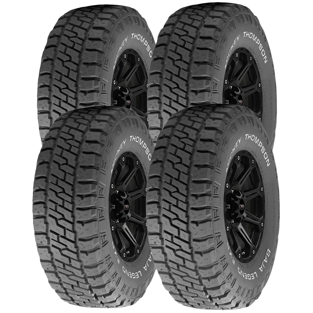 (QTY 4) 31x10.50R15 Mickey Thompson Baja Legend EXP 109Q LRC White Letter Tires (QTY 4) 31x10.50R15 Mickey Thompson Baja Legend EXP 109Q LRC White Letter Tires