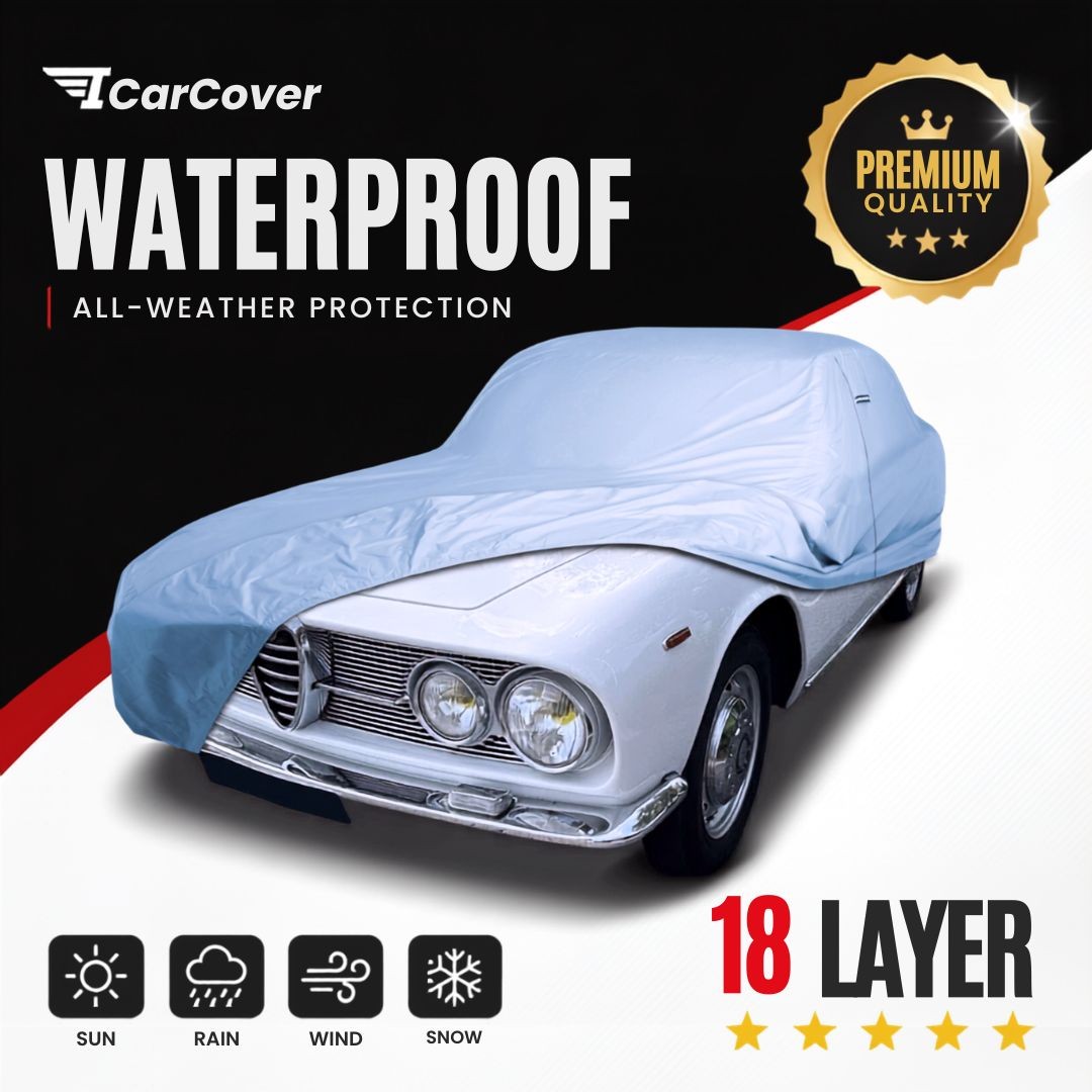 Alfa Romeo 2600 Berlina 1962-1968 Custom Fit Waterproof Car Cover 18 Layer