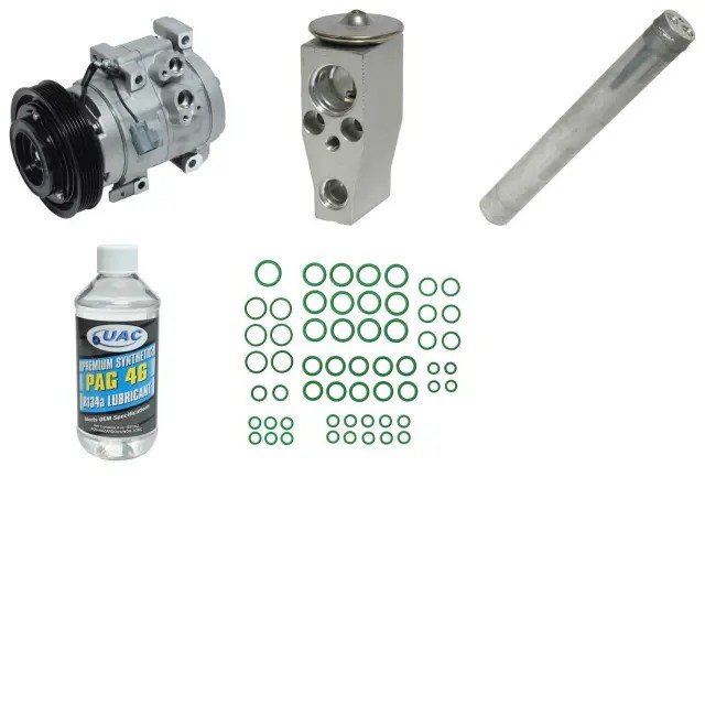 UAC A/C Compressor Expansion Valve Accumulator Kit for 2013-2017 Mazda 5