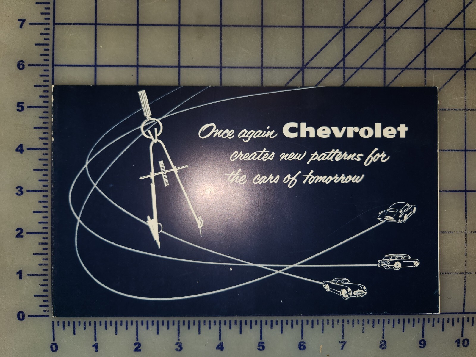 1953 1954 Chevrolet Corvair Nomad Concept Brochure Folder Original