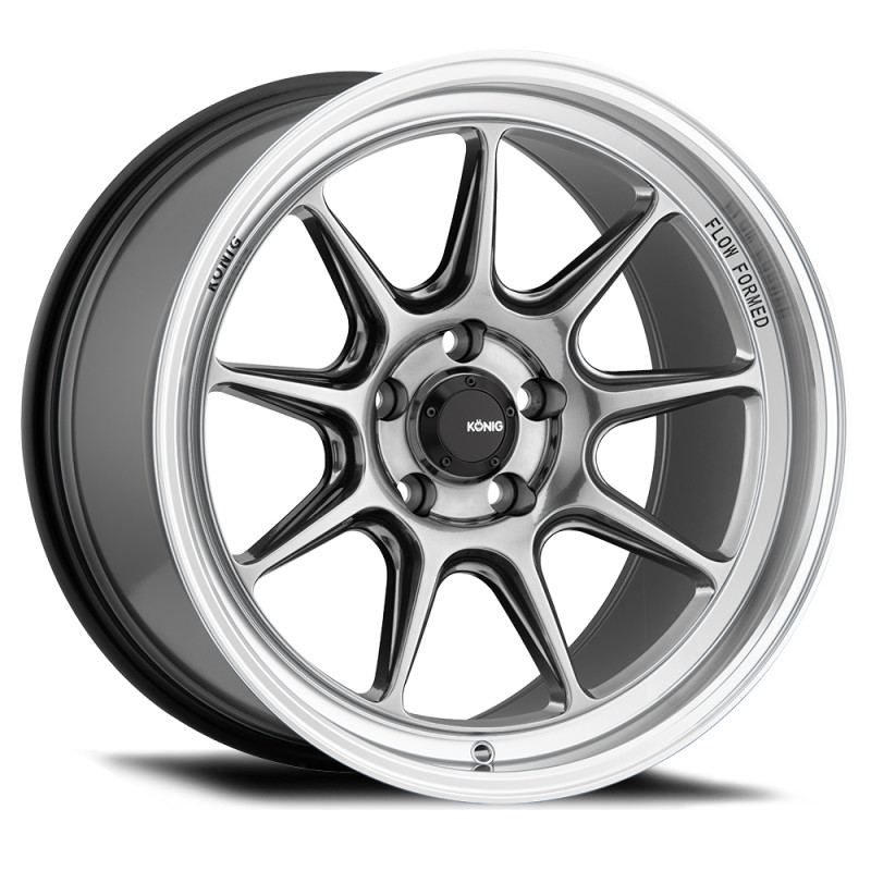 Konig Countergram 15x7.5 4x100 ET35 Hyper Chrome / Machined Lip Konig Countergram 15x7.5 4x100 ET35 Hyper Chrome / Machined Lip