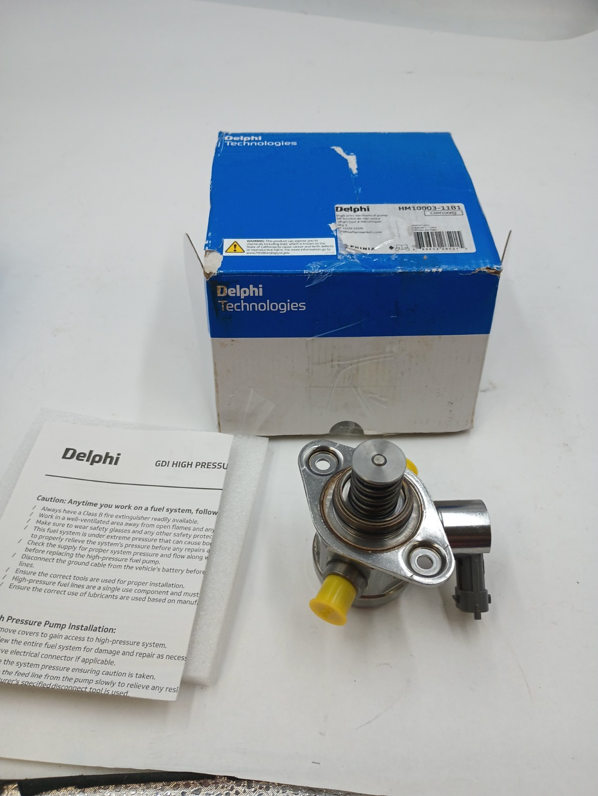 DELPHI HM10003 DIRECT INJECTION MECHANICAL HIGH PRESSURE FUEL PUMP FOR FORD 1.6L