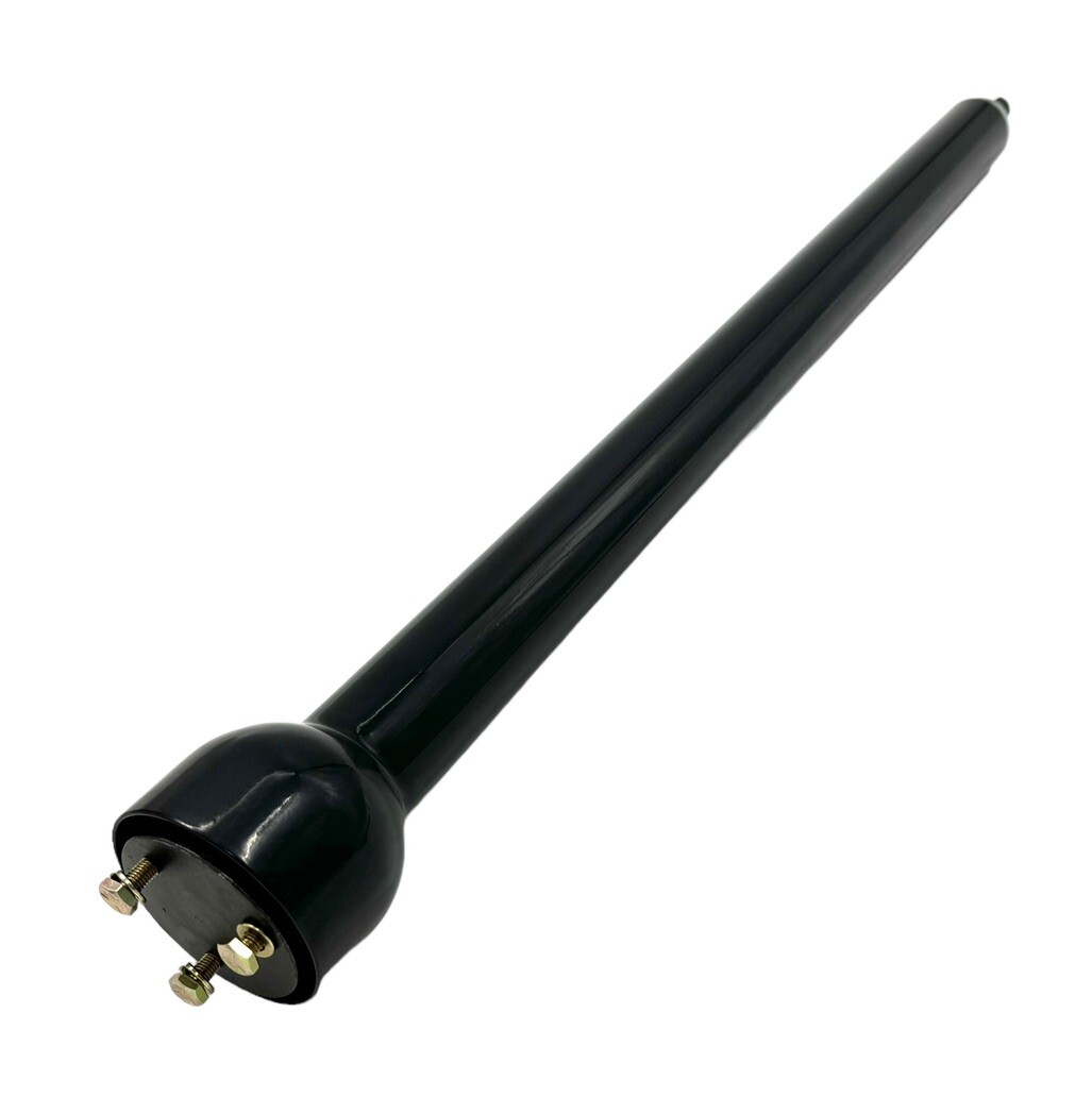 Universal Black Stainless Steel 32'' Steering Column w/ 3 Bolt Adapter