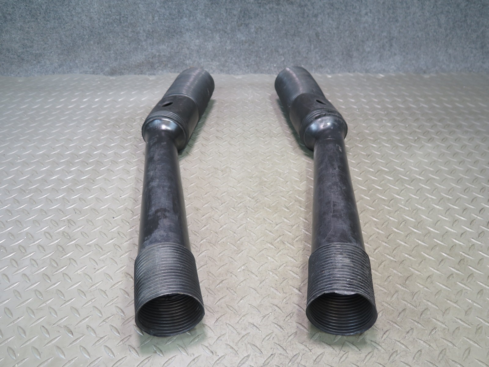 85-91 PORSCHE 928 S 5.0L LEFT & RIGHT AIR INTAKE INLET DUCT HOSE PIPE TUBE SET