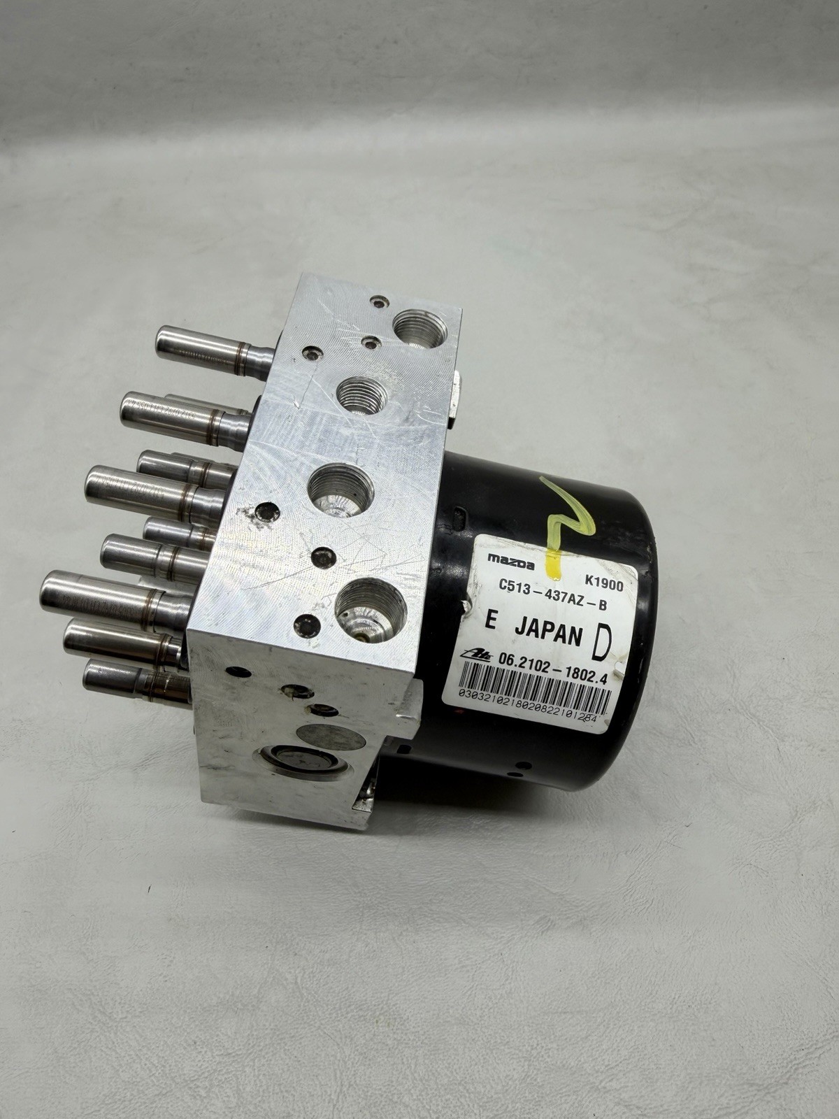 2012-2015 MAZDA 5 2.5L Anti Lock Brake Actuator Pump Valve Body Block C513437AZB 2012-2015 MAZDA 5 2.5L Anti Lock Brake Actuator Pump Valve Body Block C513437AZB