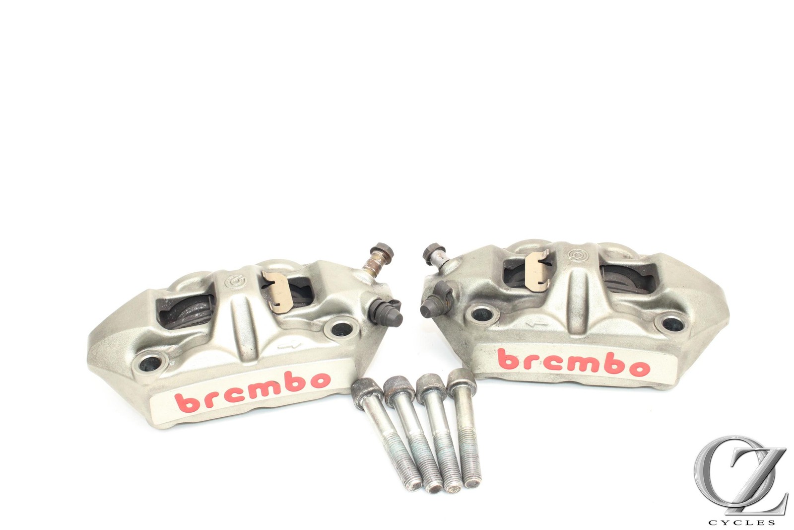 09-11 Ducati 1198S 1198 Brembo Front Brake Calipers Set 100mm