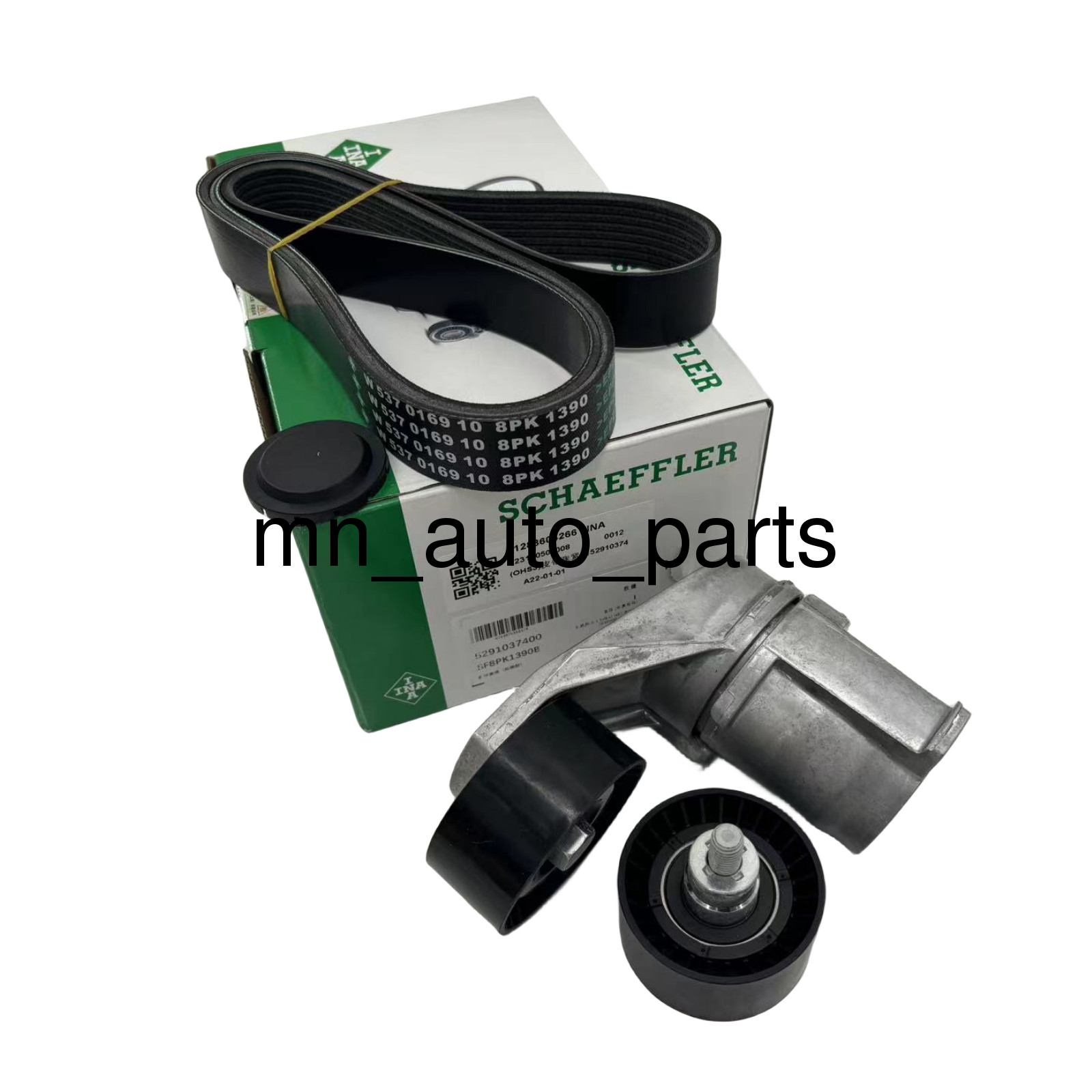 11288604266 OEM INA Drive Belt Tensioner Pulley Kit Fit For BMW 335i 2012-2015
