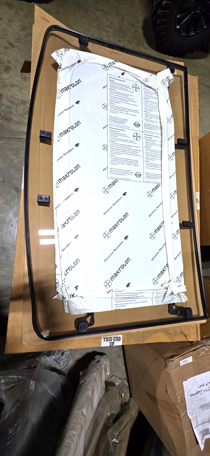 Polaris Ranger Lock And Ride Pro Fit Poly Vented Windshield