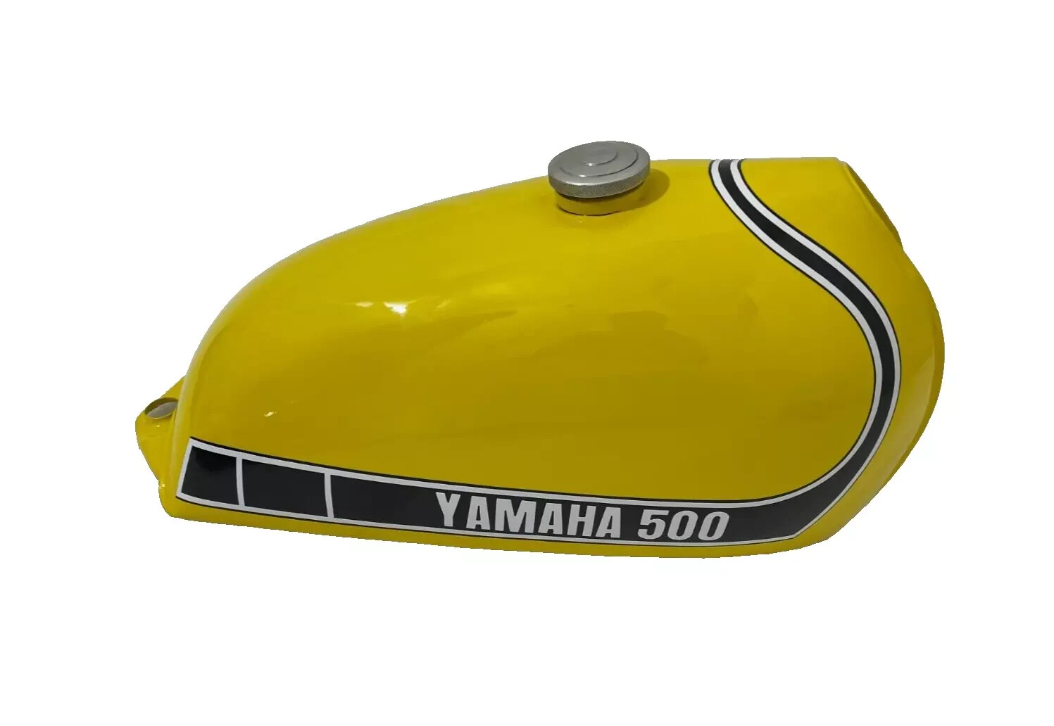 Yamaha MX250 MX 250 MX360 SC500 1974 Yellow Paint Steel Petrol Tank