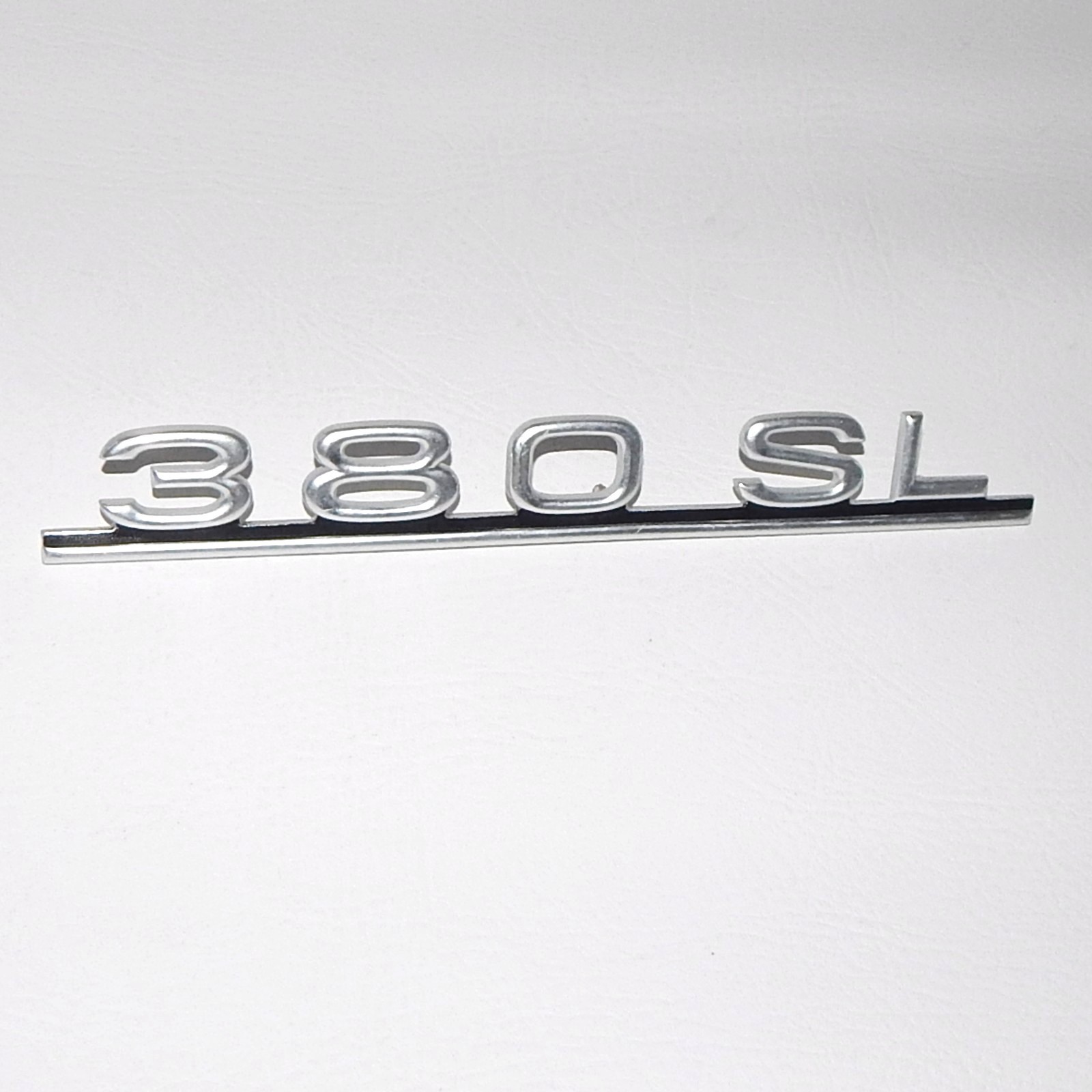 OEM 1981-1985 MERCEDES-BENZ 380 SL Trunk Lid Emblem Rear Back Boot Badge 380SL