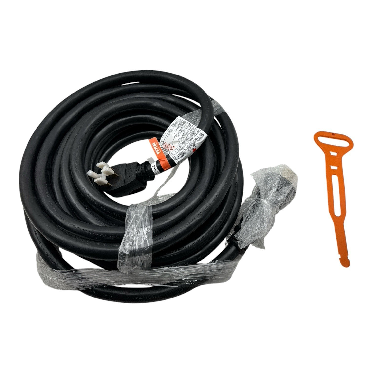 VEVOR 50 ft. Generator Cord 50 Amp RV Extension Cord w/Twist Lock Connector (46)