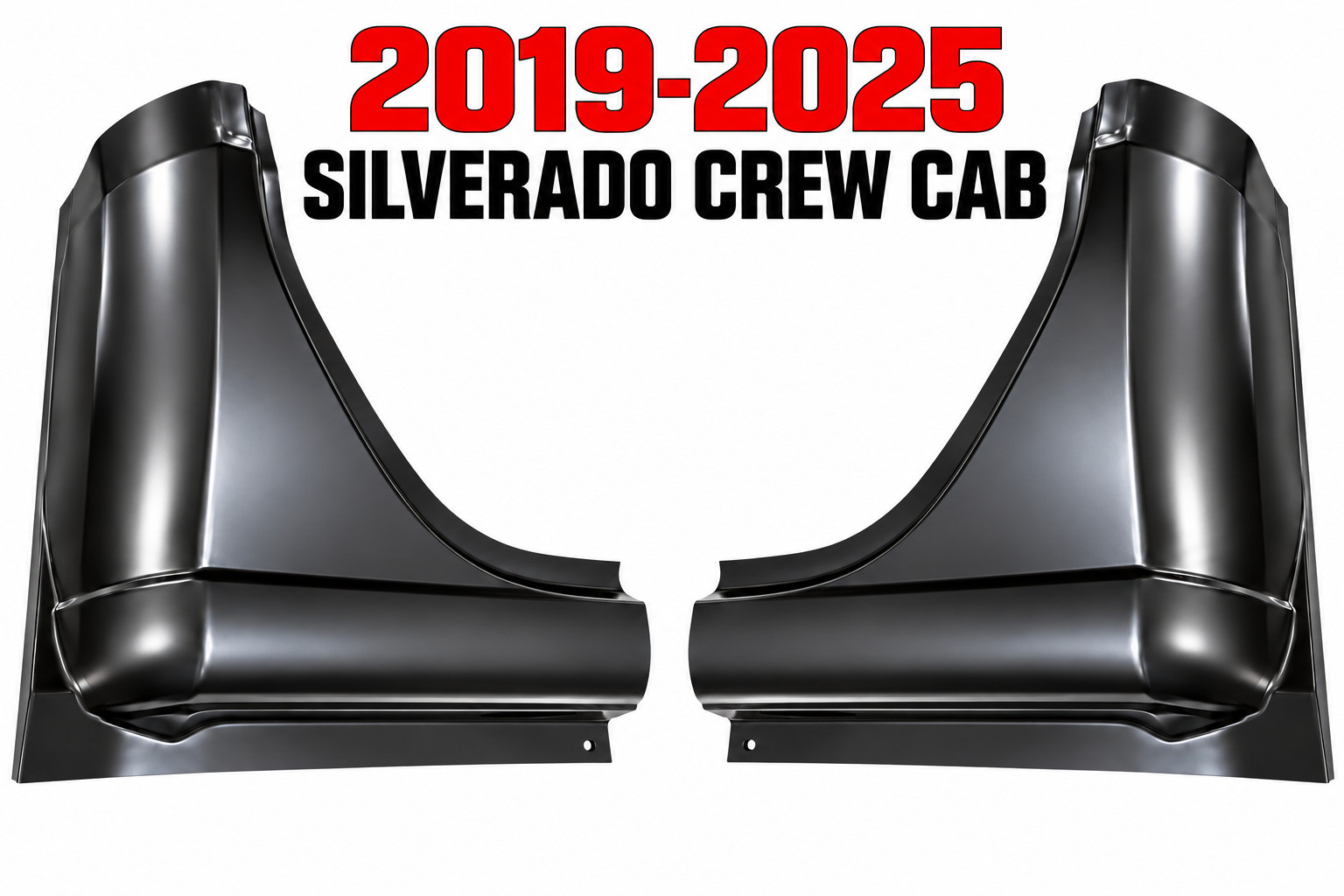 2019-2025 Chevy Silverado GMC Sierra Crew Cab Corners Pair 2019-2025 Chevy Silverado GMC Sierra Crew Cab Corners Pair