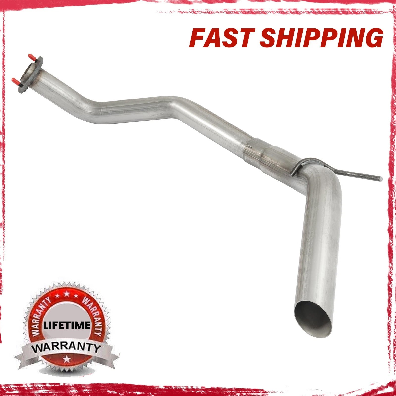 409 Stainless Steel Exhaust Tail Pipe For 2007-2015 Nissan Titan 5.6L 139.8\