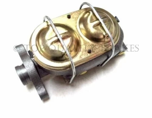 Cast Iron Universal Corvette Style Master Cylinder 1 1/8 Bore 1/2\