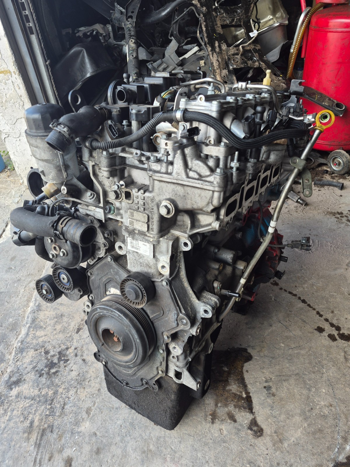 2018-2022 JAGUAR F-PACE 2.0L AWD ENGINE MOTOR - Tested - Video