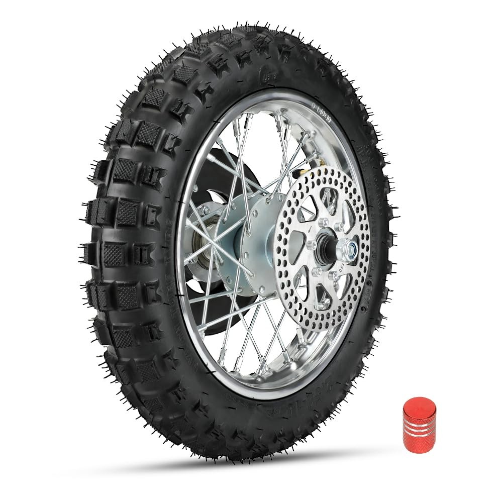 Rear Wheel Assembly Replacement for Razor MX500 MX650 SX500 10 inches 