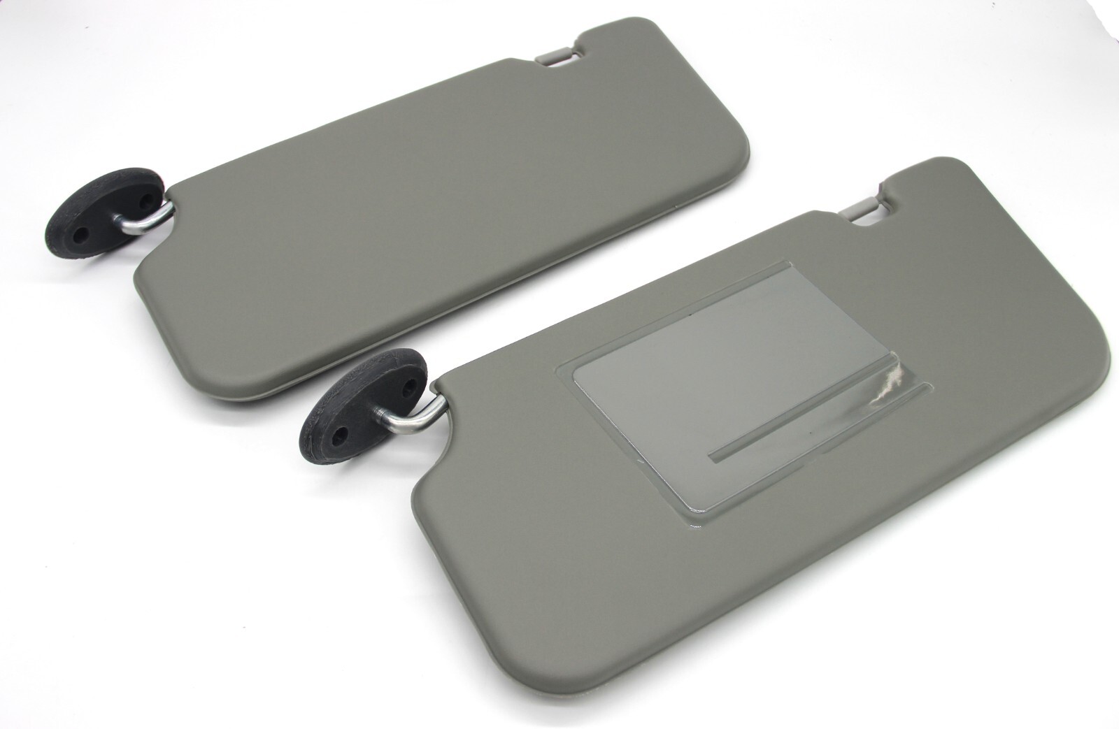 1999-2004 Suzuki Grand Vitara Chevy Tracker Sun Visor Set Of 2 Gray Vinyl LH RH