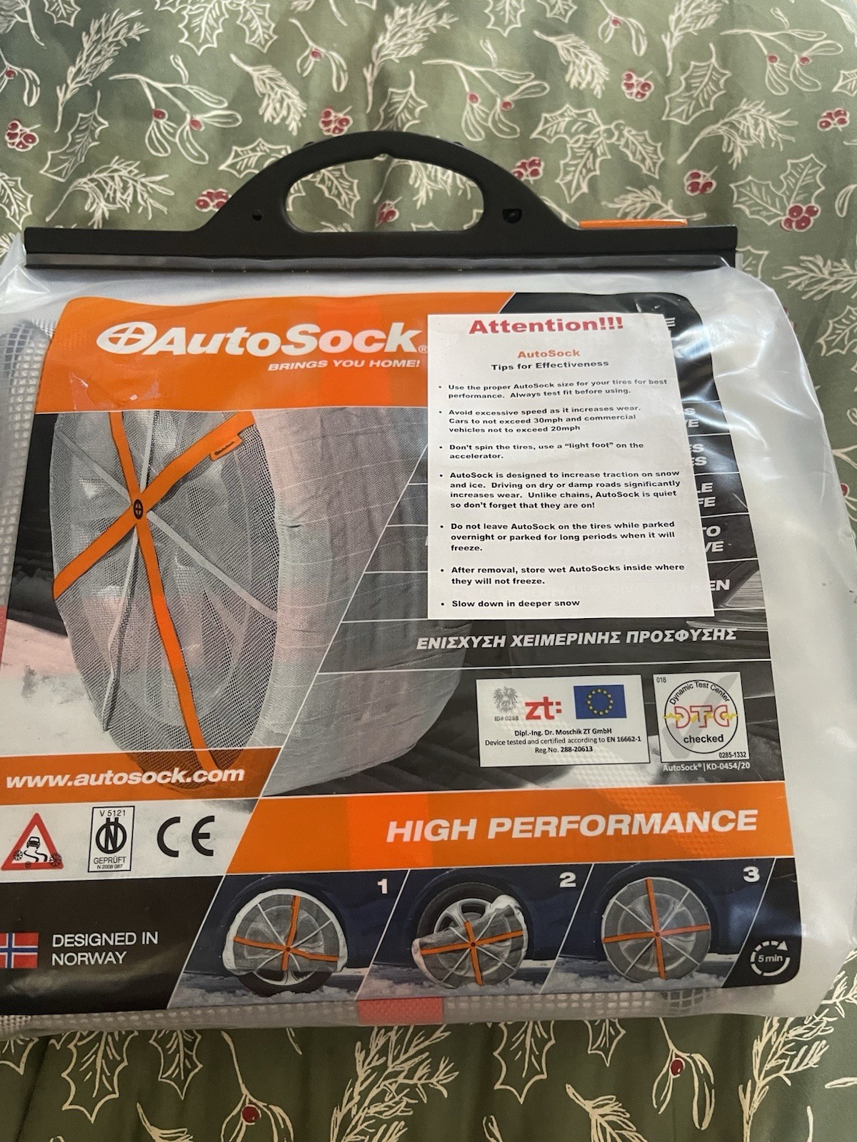 AutoSock 698 Snow Socks Winter Traction Anti-Skid For Car Tyres - 1 pair AutoSock 698 Snow Socks Winter Traction Anti-Skid For Car Tyres - 1 pair