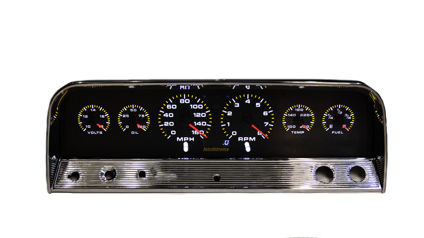1964-1966 Chevy Truck Analog Gauge Panel By Intellitronix AP6002 Made In USA