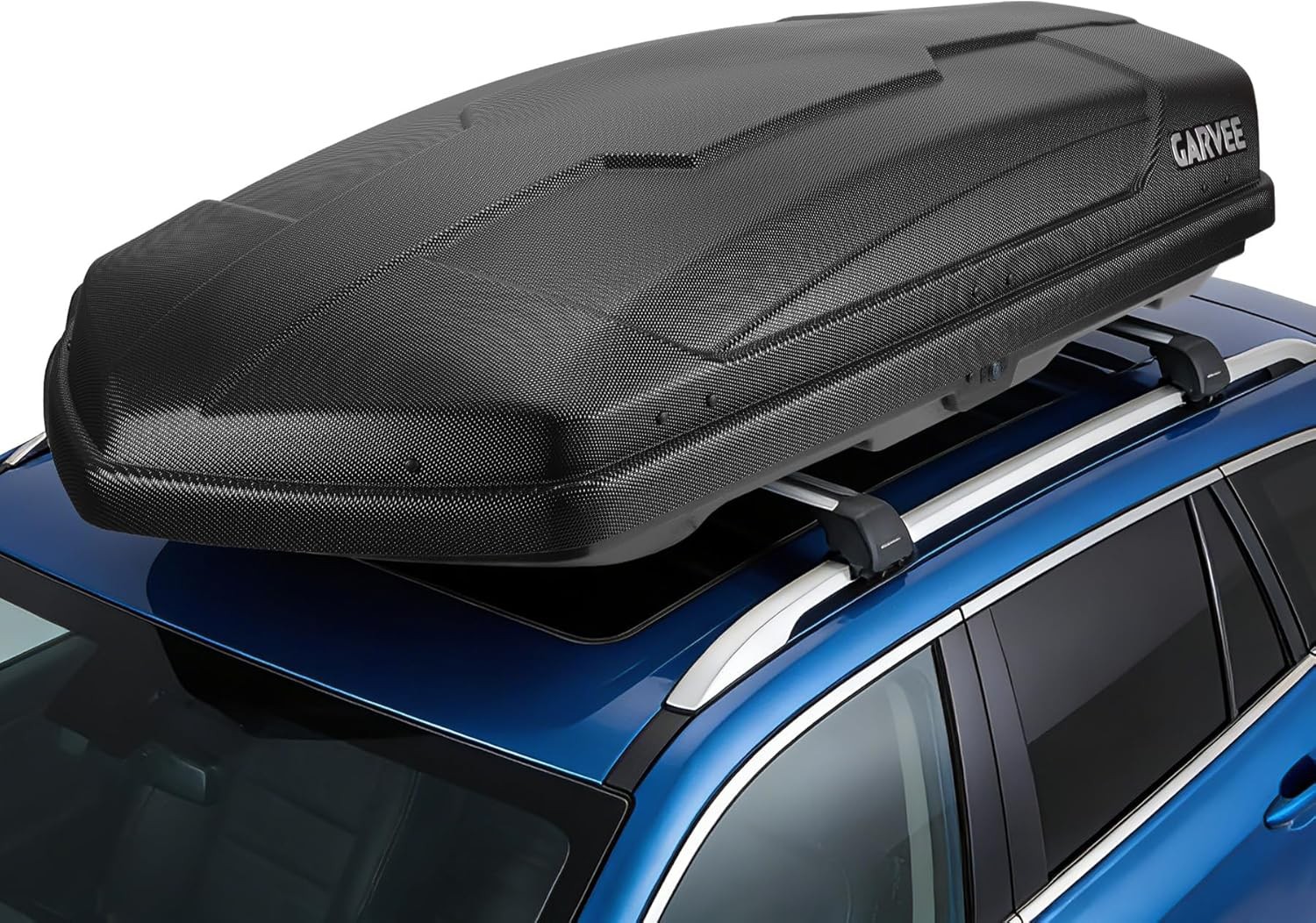 13.5 Cu. Ft. Car SUV Rooftop Cargo Box Luggage Carrier Dual-Side Opening 135 lbs 13.5 Cu. Ft. Car SUV Rooftop Cargo Box Luggage Carrier Dual-Side Opening 135 lbs