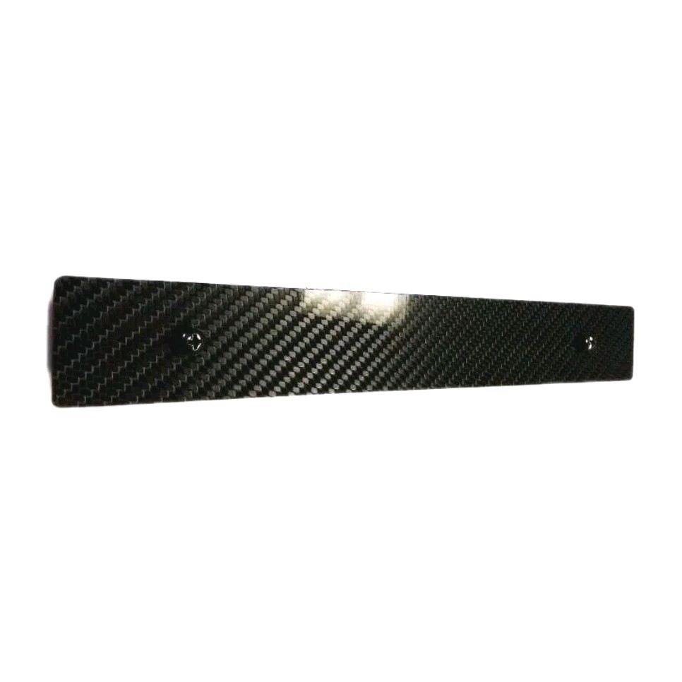 CARBON FIBER GLOSSY CNC'ed Front License Plate Delete for Subaru WRX Impreza STi