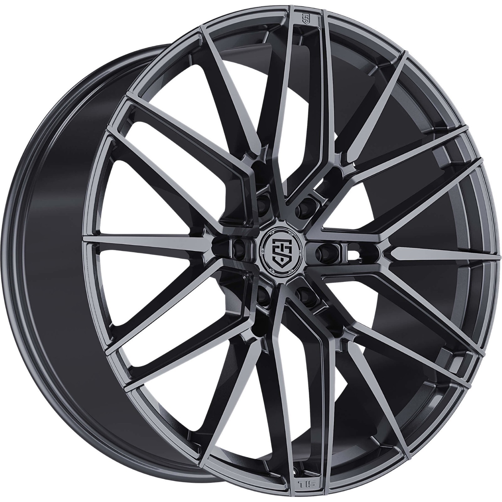 1 TIS Motorsports 24x10 6X5.50 +24 506GM Gunmetal Wheel Rim