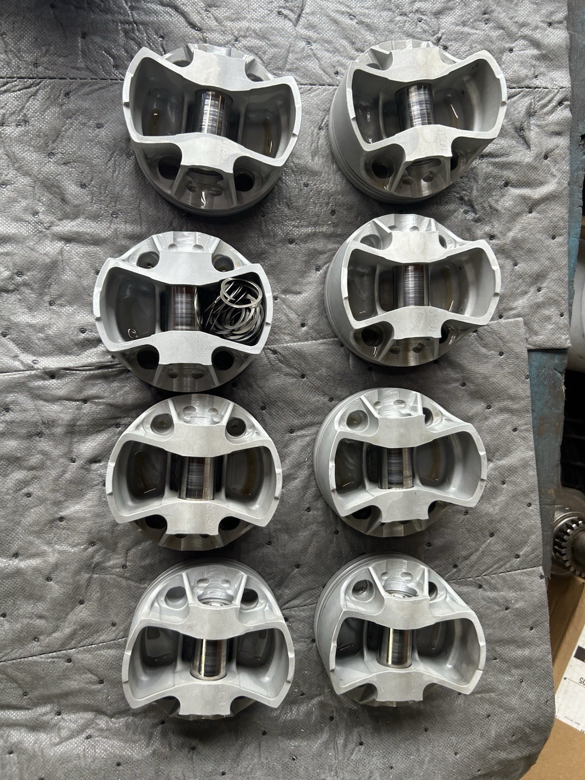 Diamond Custom Pistons For LS 7.0 L 4.145 Bore