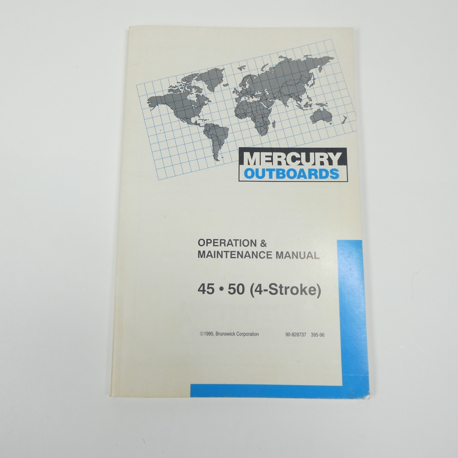 Mercury Outboards Operation & Maintenance Manual 45 50 4-Stroke Boat Motor 1995 Mercury Outboards Operation & Maintenance Manual 45 50 4-Stroke Boat Motor 1995