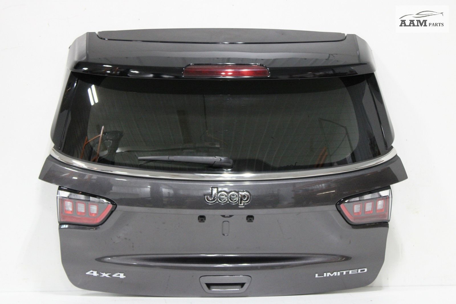 2017-24 JEEP COMPASS TRUNK LIFTGATE TAILGATE SHELL PANEL W/ CAMERA & SPOILER OEM