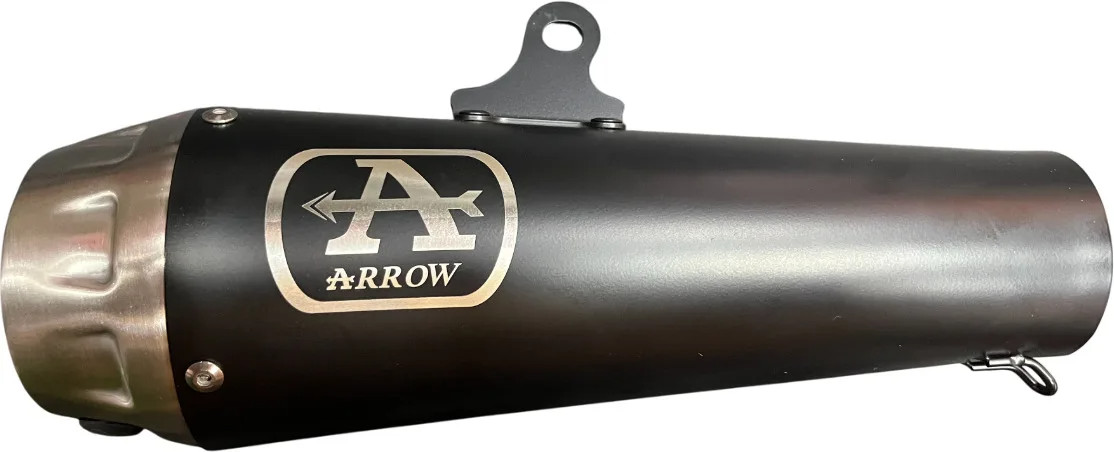 Arrow Exhaust Slip-On Muffler DB Killer Stainless Steel Sports Silencer 51mm Arrow Exhaust Slip-On Muffler DB Killer Stainless Steel Sports Silencer 51mm