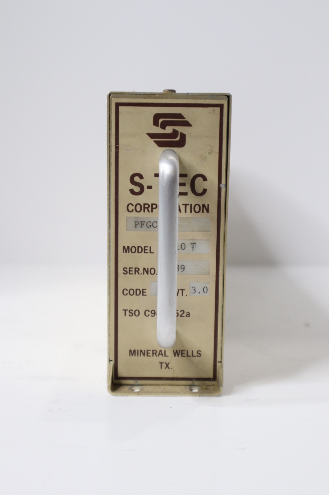 S-TEC Corp 0110T Autopilot Pitch Computer (14 VDC)