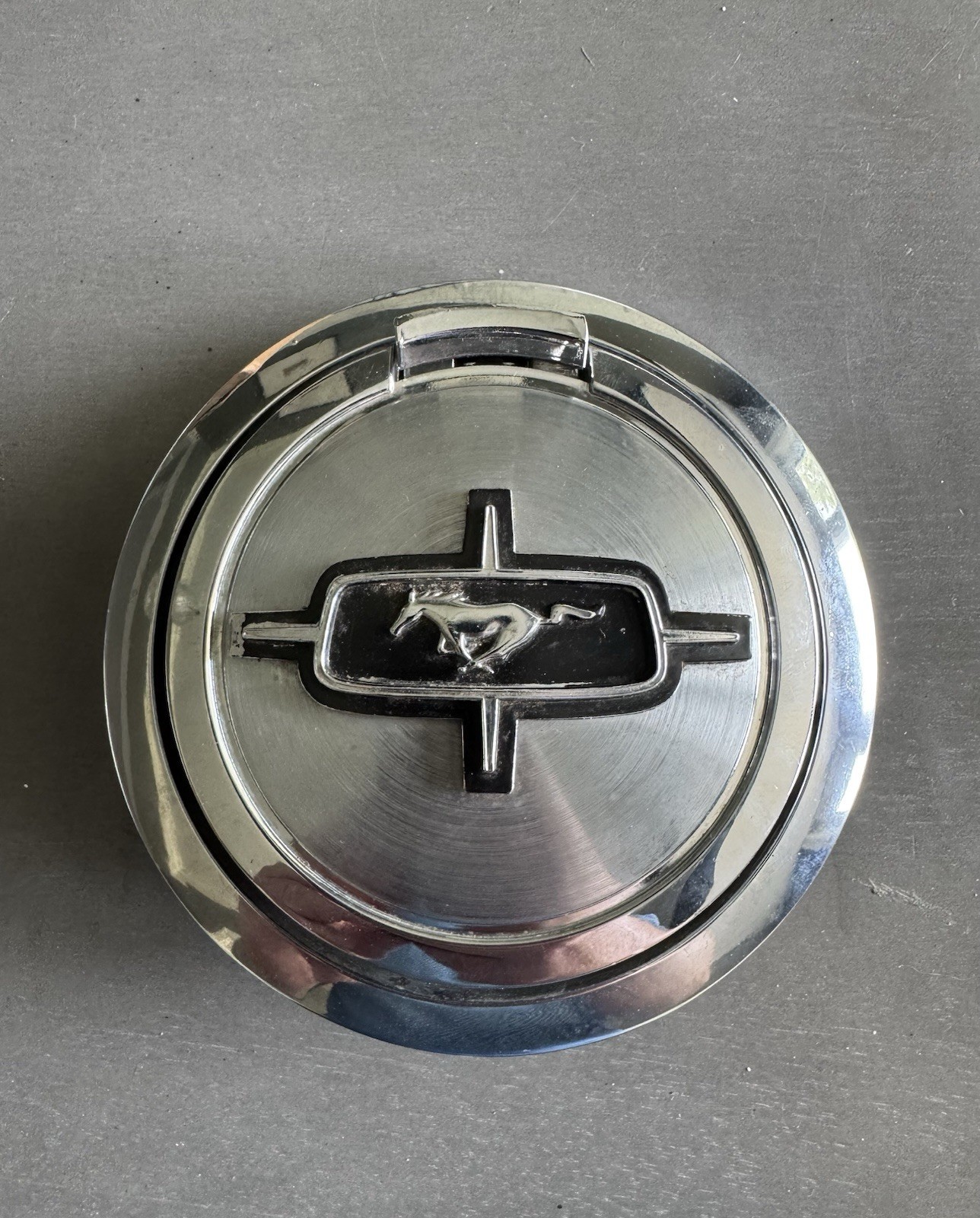 1968 Ford Mustang Standard Pop Open Gas Cap Used Orginal