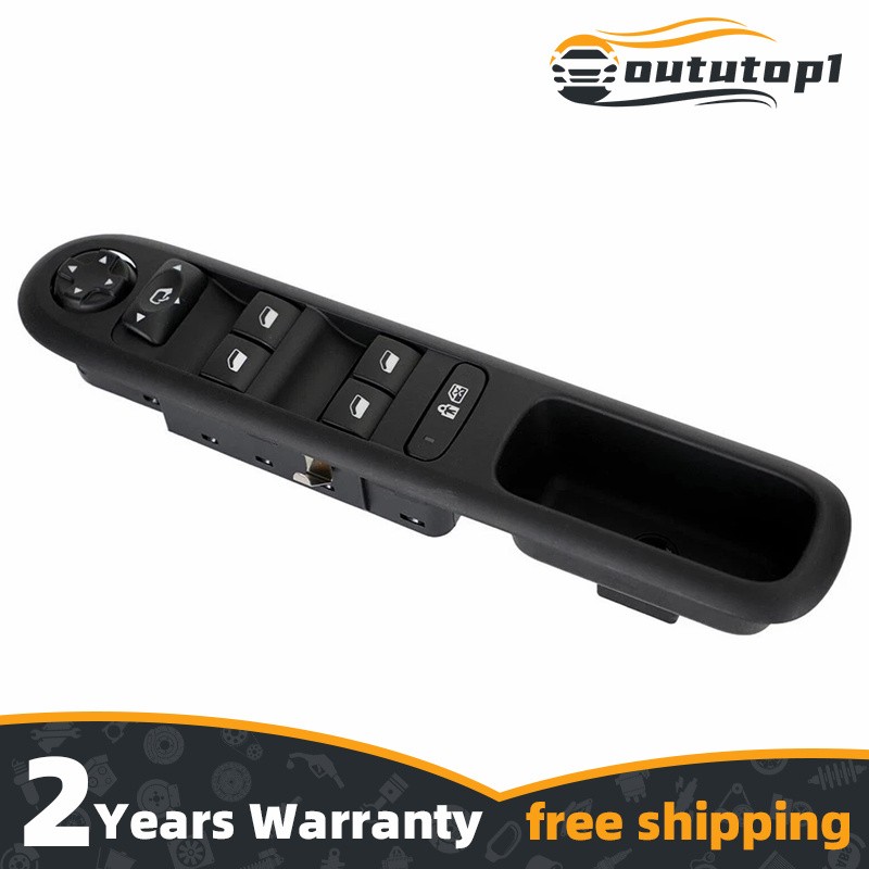 96650621ZD Car Master Power Window Switch Replaces for Peugeot 3008 2009-2015